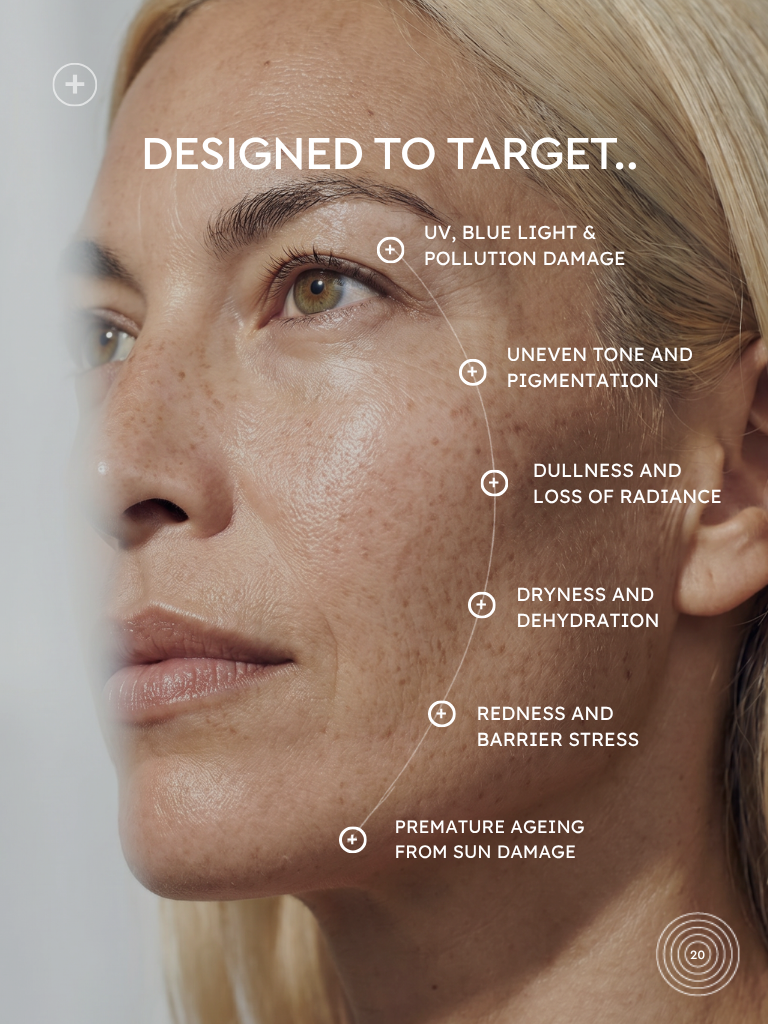 blue light and uv protection cream