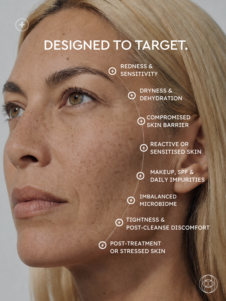 redness and sensitive facial wash