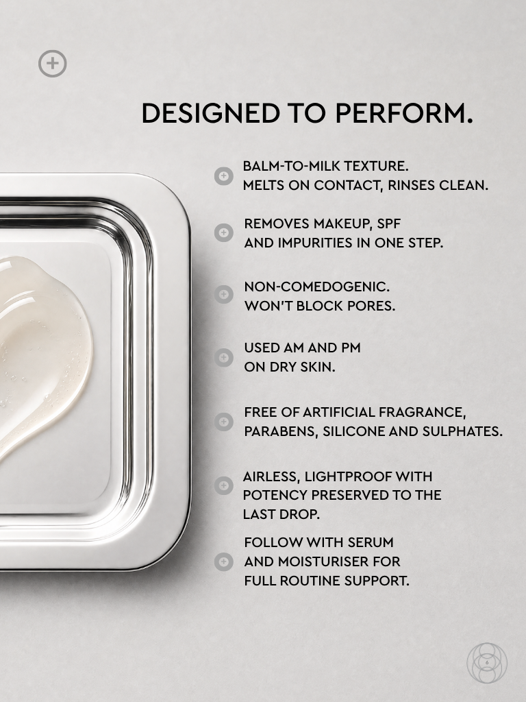 balm milk cleanser with aloe