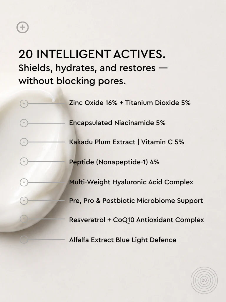 i • Solar Protect & Restore Invisible Zinc Lotion