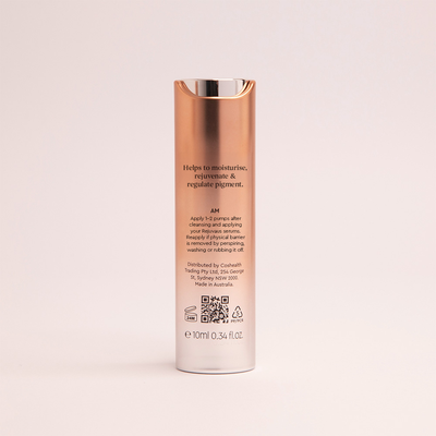 Invisible zinc moisturiser